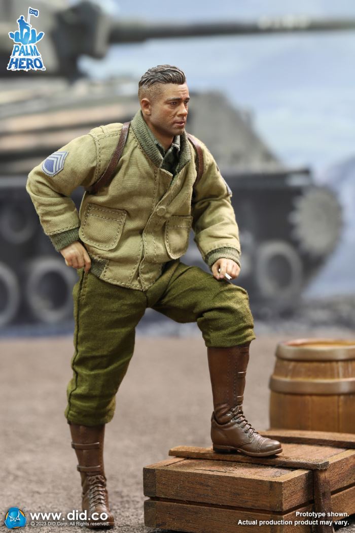 Commander Sherman of the Second Armored Division of the US Army in World War II 1/12
