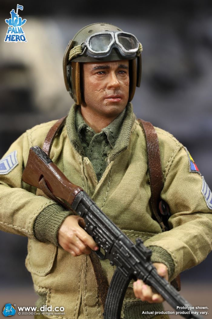 Commander Sherman of the Second Armored Division of the US Army in World War II 1/12