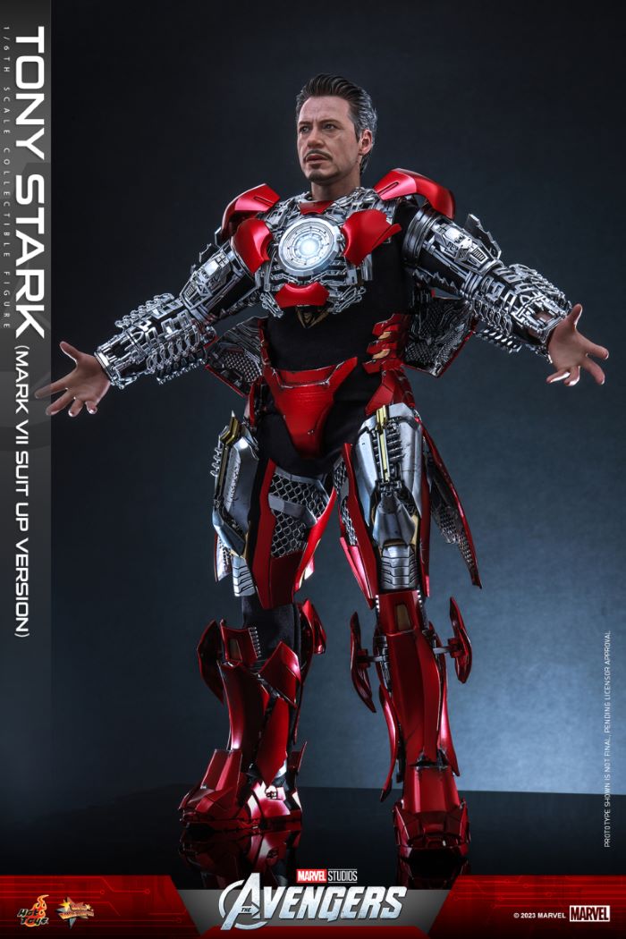 Tony Stark (Mark VII Suit up Version) - The Avengers 1/6