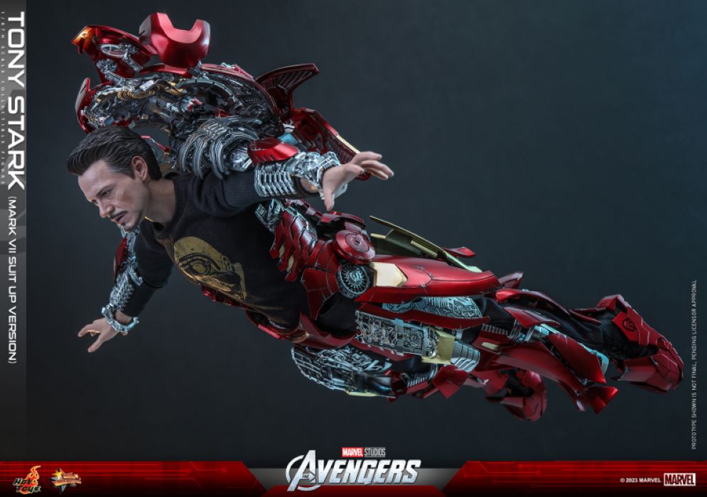 Tony Stark (Mark VII Suit up Version) - The Avengers 1/6