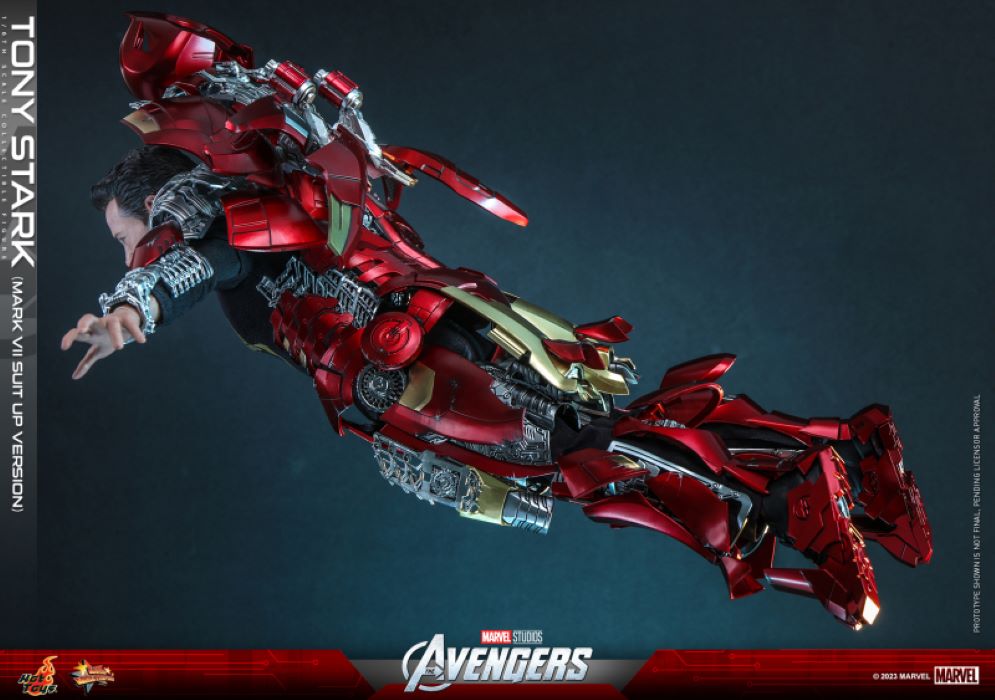 Tony Stark (Mark VII Suit up Version) - The Avengers 1/6