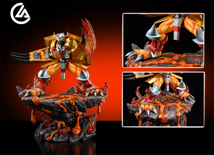 War Greymon - Digimon Resin Statue - A Shen Studio