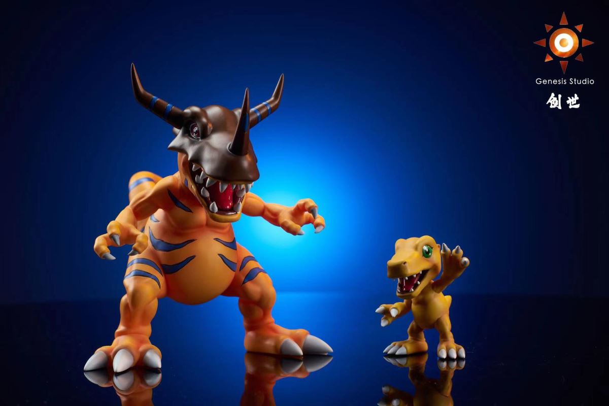 Greymon & Agumon - Digimon
