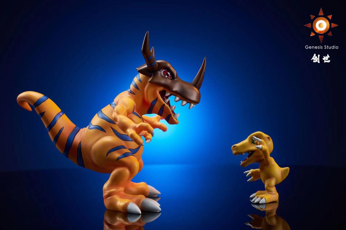Greymon & Agumon - Digimon