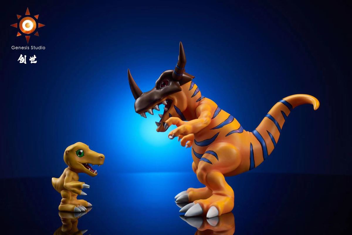 Greymon & Agumon - Digimon