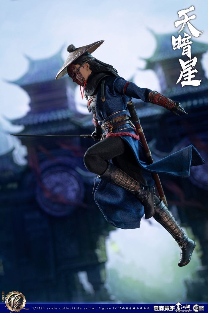 painting of the bad guys in the rivers and lakes - Dark Star (CC9106) 1/12