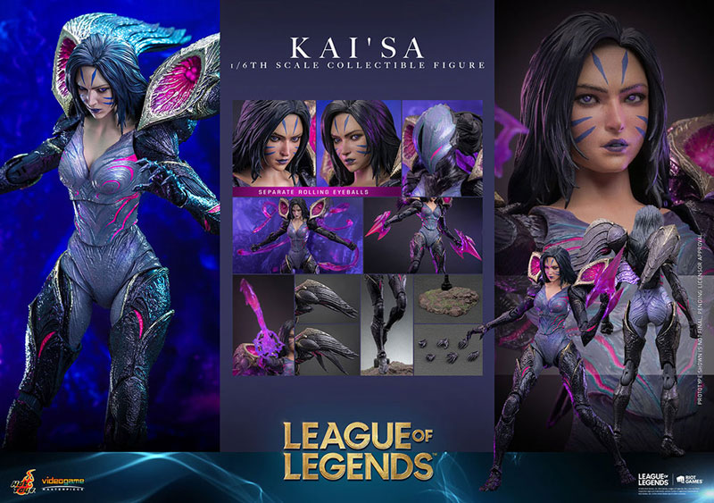 Video Game Masterpiece League of Legends 1/6 Scale Figure Kai'Sa