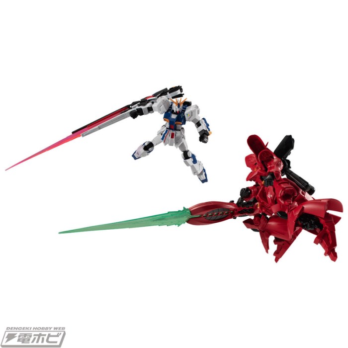 Mobile Suit Gundam G Frame FA RX-93ff νGundam & MSN-04FF Sazabi Set