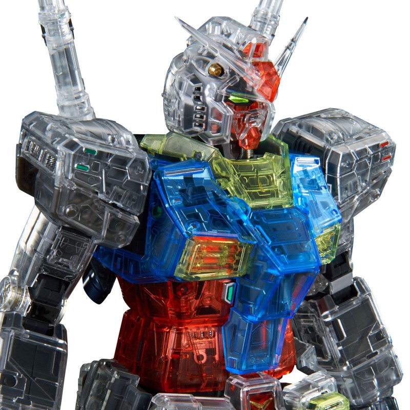 PG UNLEASHED 1/60 CLEAR COLOR BODY FOR RX-78-2 GUNDAM