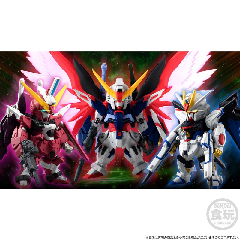 FW GUNDAM CONVERGE Mobile Suit Gundam SEED DESTINY 3 Body Set