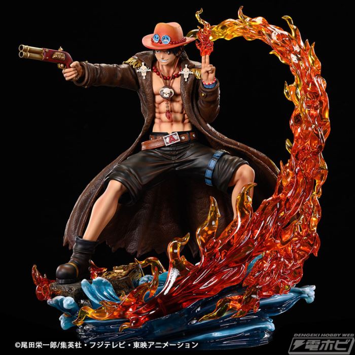 One Piece Log Collection Large Statue Portgas D. Ace