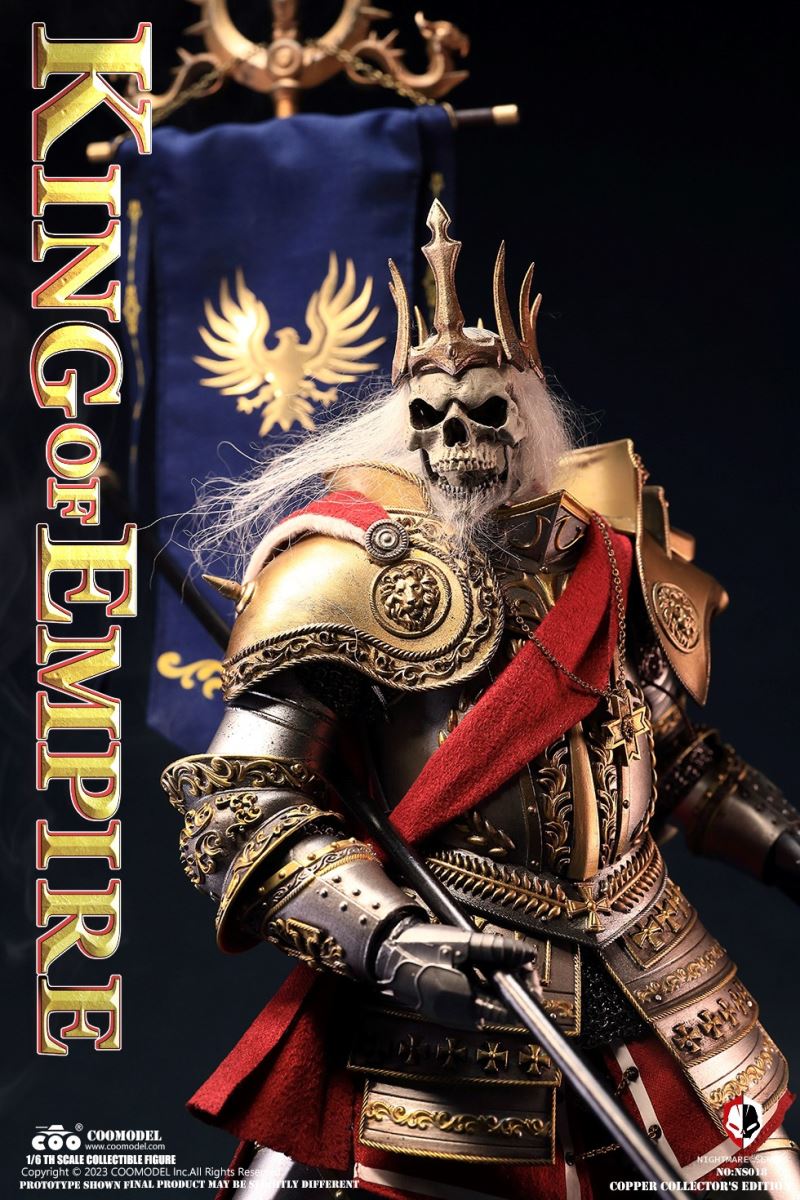 NIGHTMARE SERIES - KING OF EMPIRE (EXCLUSIVE COPPER VERSION) NS018 1/6