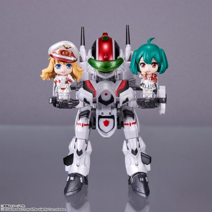 TINY SESSION VF-25F Messiah Valkyrie (Saotome Alto Machine) with Sheryl Nome & Ranka Lee -METALLIC COLOR EDITION-