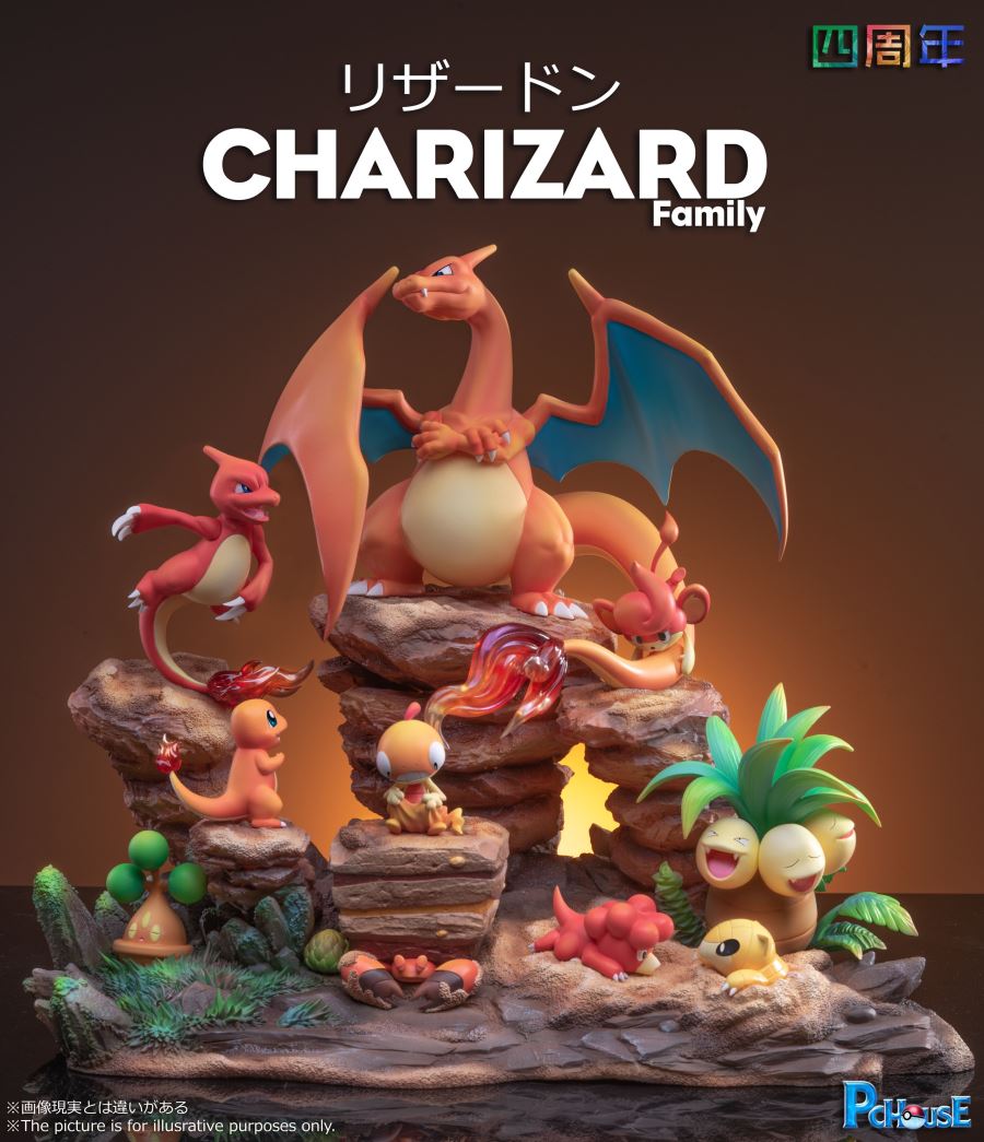 Charizard Family - Pokemon