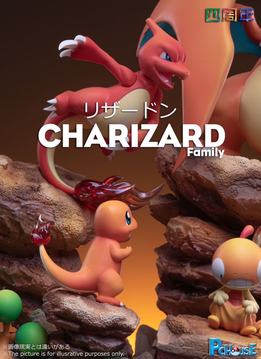 Charizard Family - Pokemon
