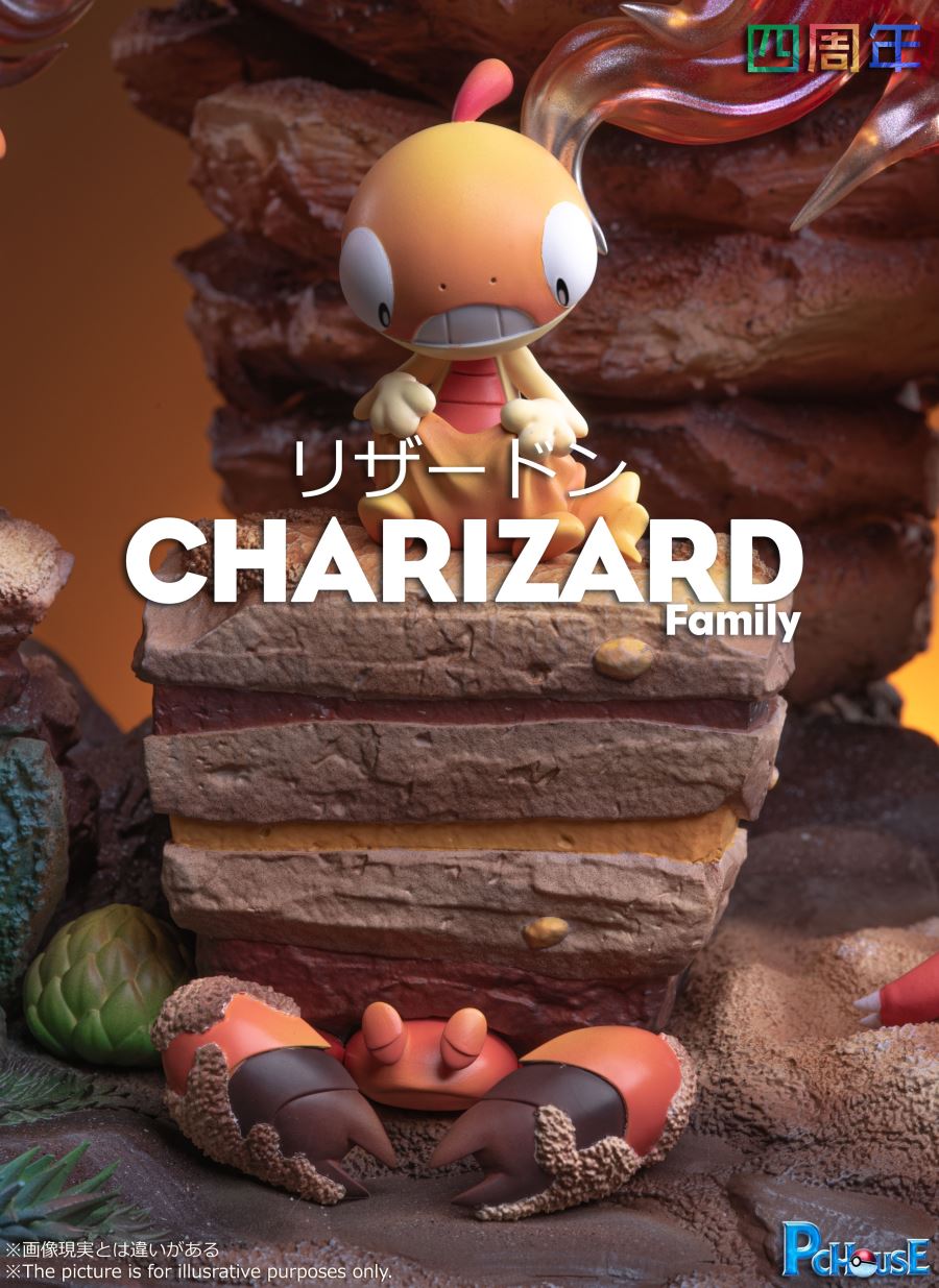 Charizard Family - Pokemon