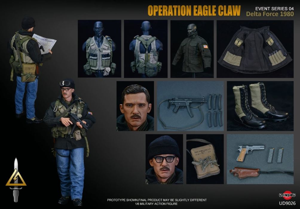 US ARMY DELTA FORCE—OPERATION EAGLE CLAW 1980 1/6