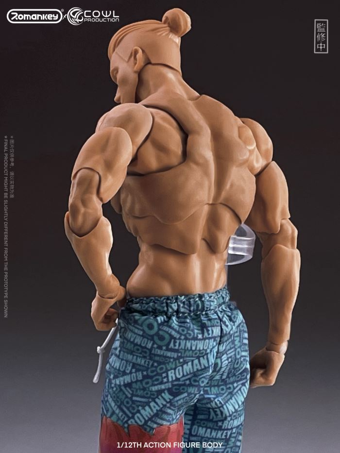 super movable male body-three skin colors 1/12