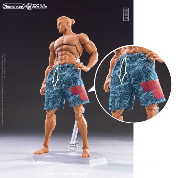 super movable male body-three skin colors 1/12