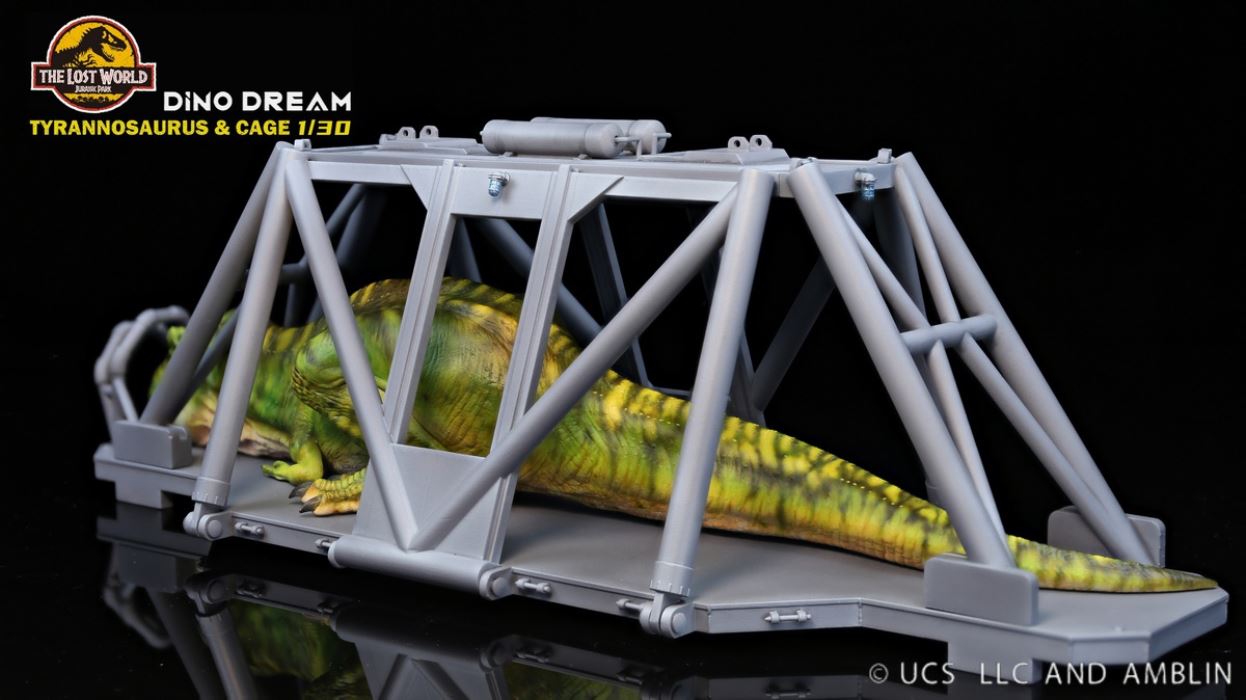 Jurassic Park 2: The Lost World sleeping Tyrannosaurus rex 1/30