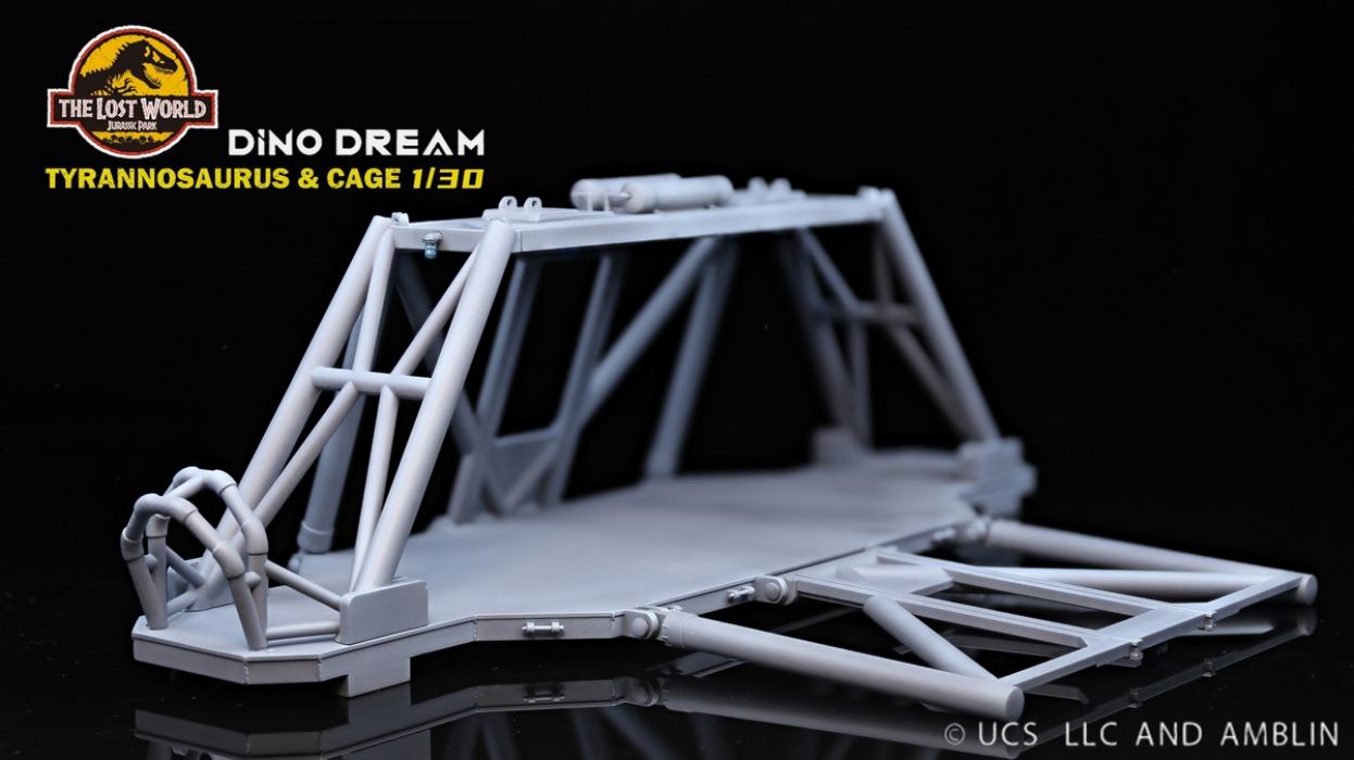 Jurassic Park 2: The Lost World sleeping Tyrannosaurus rex 1/30