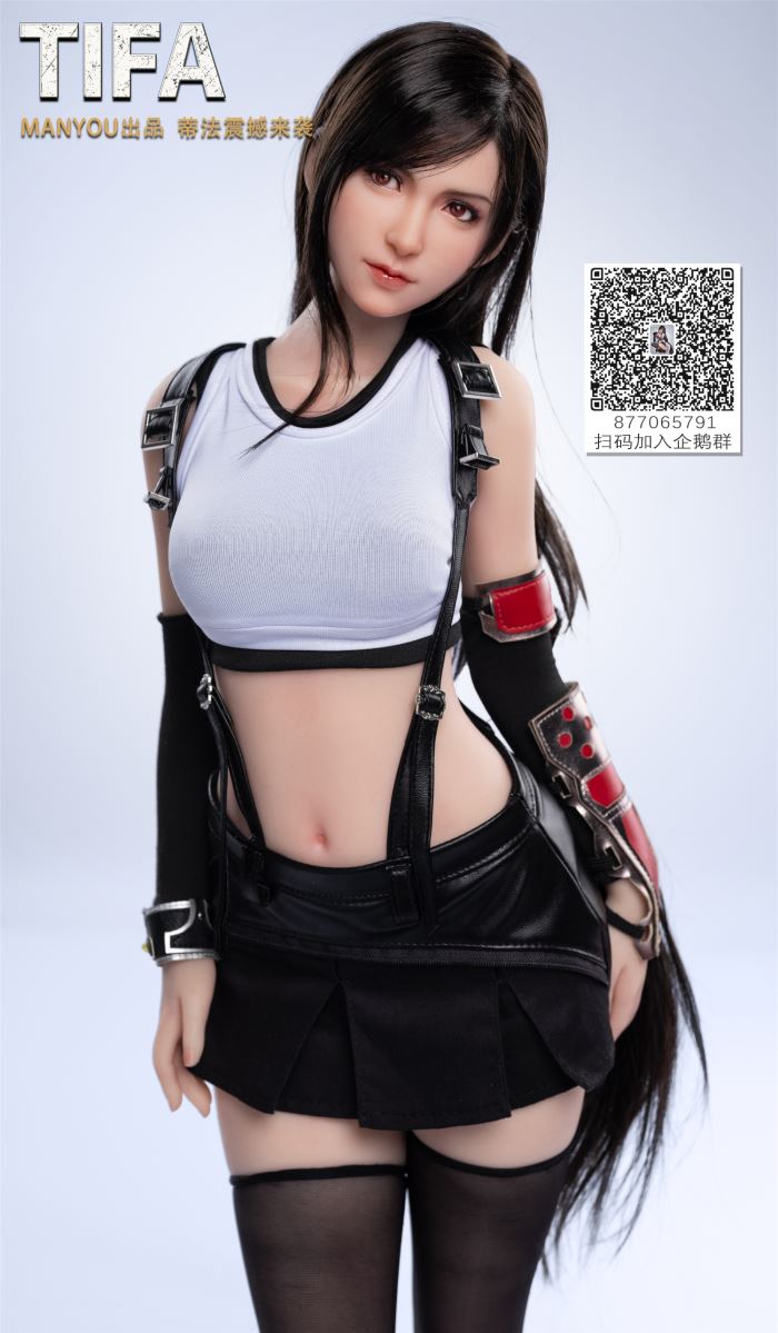 Tifa full silicone movable, Final Fantasy 1/3