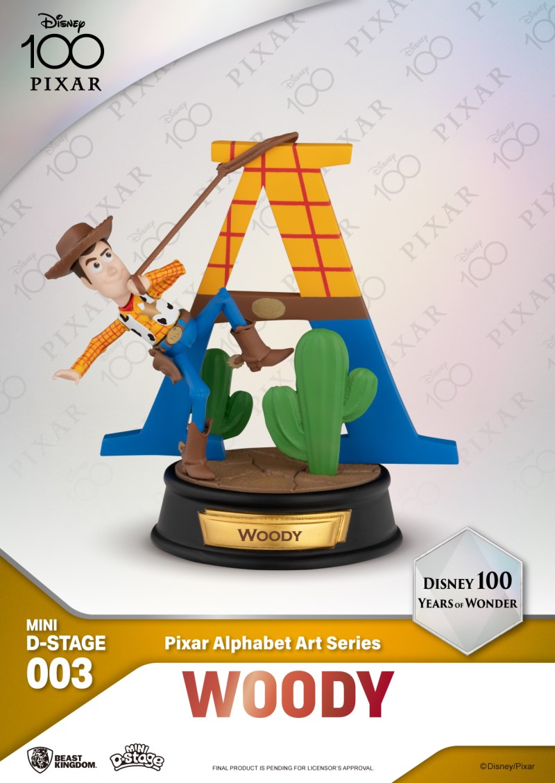 Pixar Alphabet Art Series Set – Disney 100 Years of Wonder
