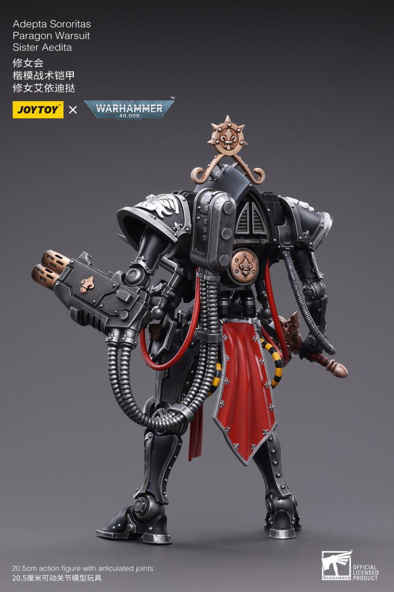 Warhammer 40,000 Sisters Model Tactical Armor & Ultimate Warrior Arbiter Veteran Sergeant 1/18
