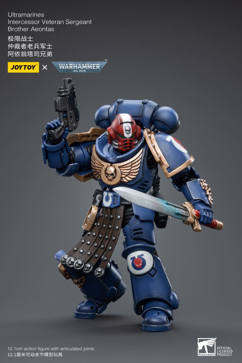 Warhammer 40,000 Sisters Model Tactical Armor & Ultimate Warrior Arbiter Veteran Sergeant 1/18