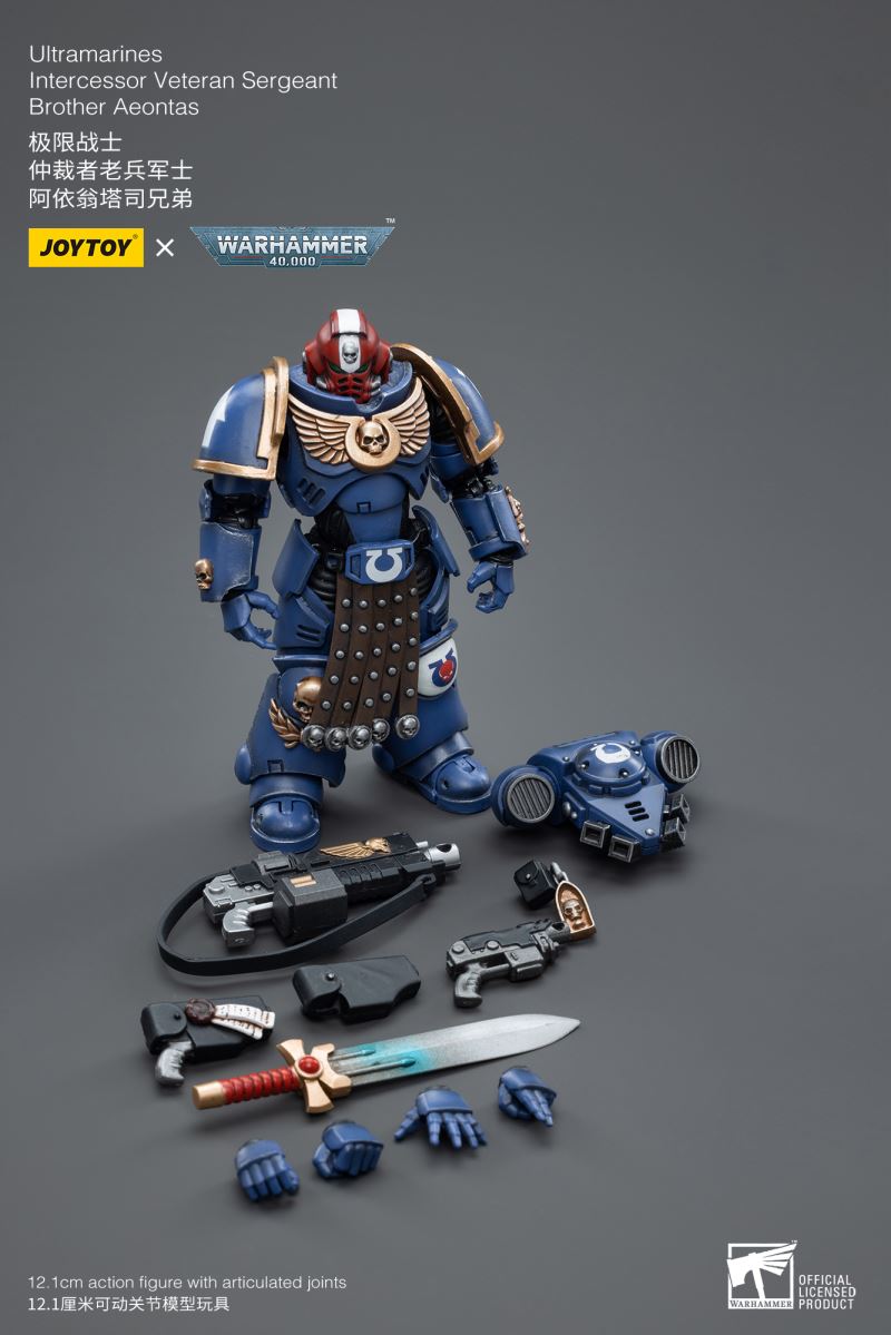 Warhammer 40,000 Sisters Model Tactical Armor & Ultimate Warrior Arbiter Veteran Sergeant 1/18