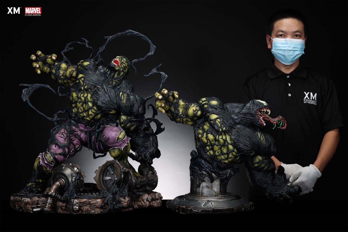 Venomized Hulk - Ver B 4th Scale