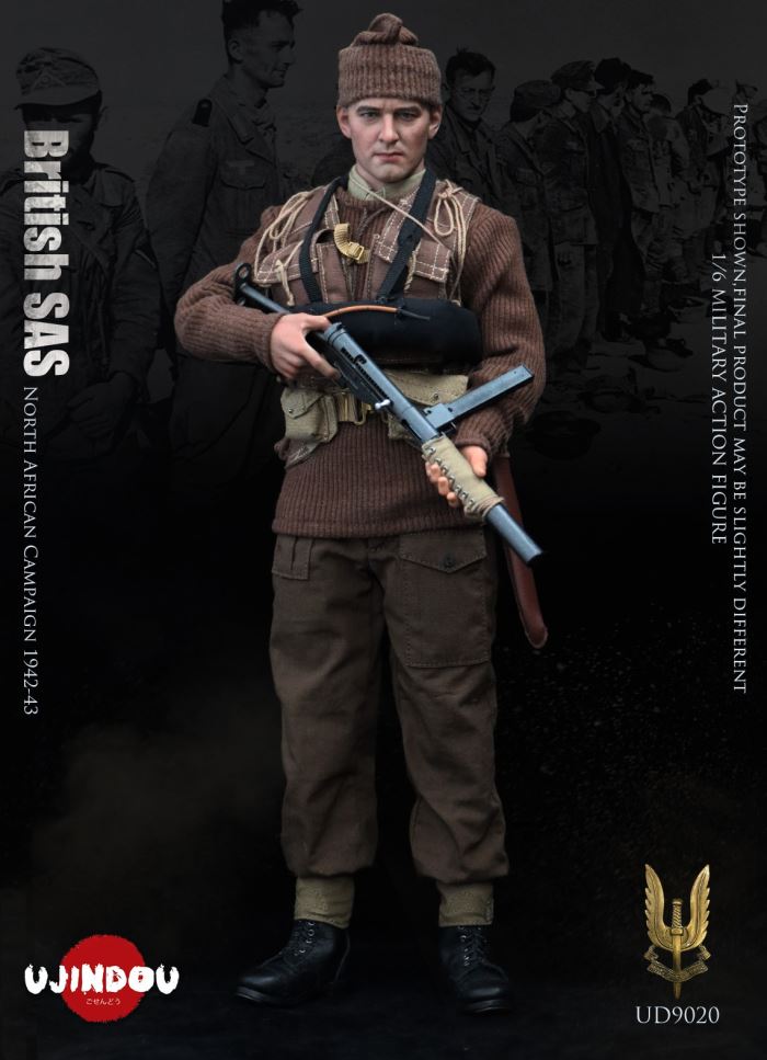 World War II British SAS Royal Special Air Service Regiment North Africa Campaign 1942~1943 1/6