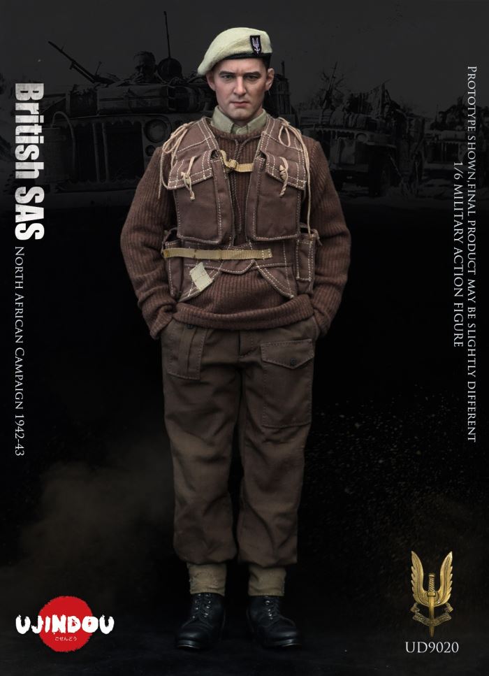 World War II British SAS Royal Special Air Service Regiment North Africa Campaign 1942~1943 1/6