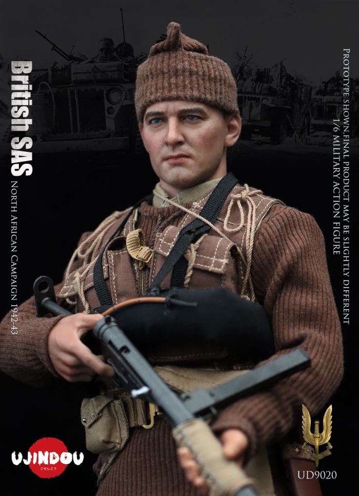 World War II British SAS Royal Special Air Service Regiment North Africa Campaign 1942~1943 1/6