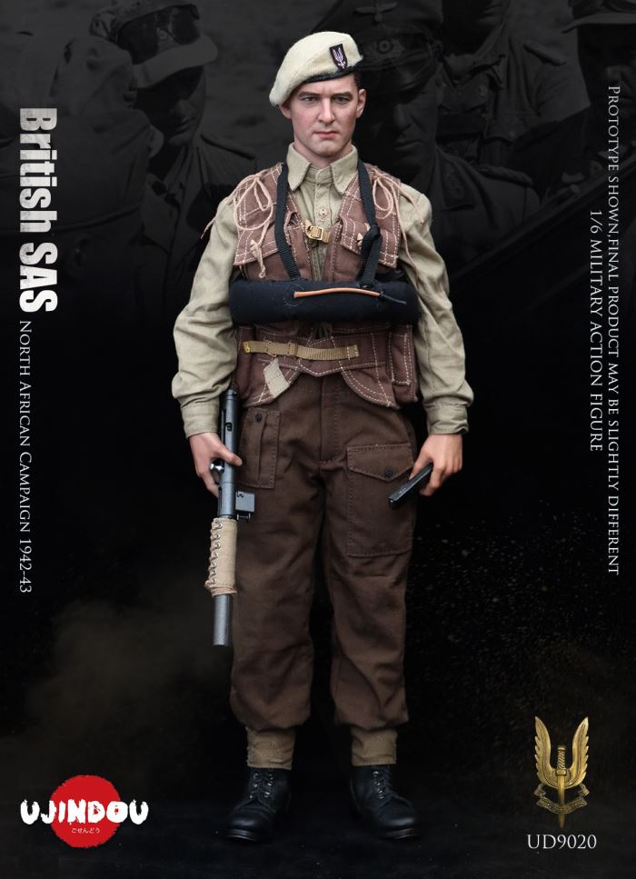 World War II British SAS Royal Special Air Service Regiment North Africa Campaign 1942~1943 1/6