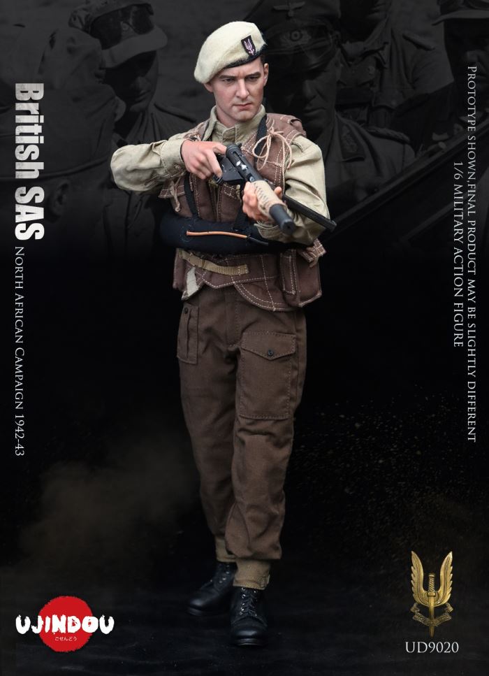 World War II British SAS Royal Special Air Service Regiment North Africa Campaign 1942~1943 1/6
