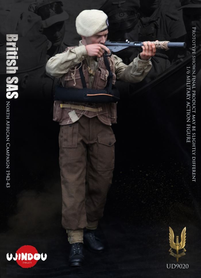 World War II British SAS Royal Special Air Service Regiment North Africa Campaign 1942~1943 1/6