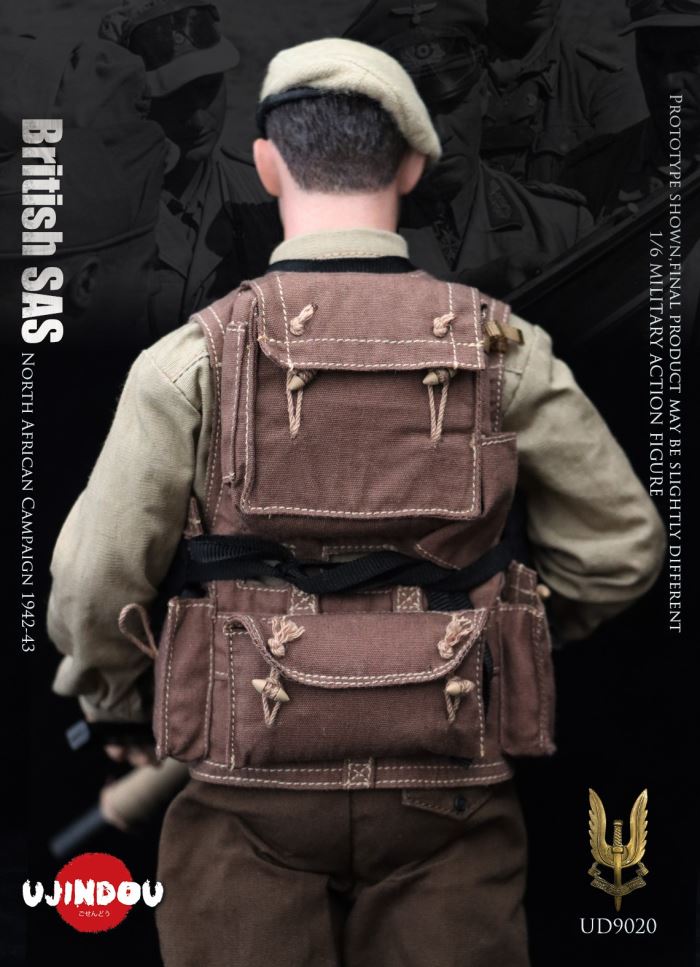 World War II British SAS Royal Special Air Service Regiment North Africa Campaign 1942~1943 1/6