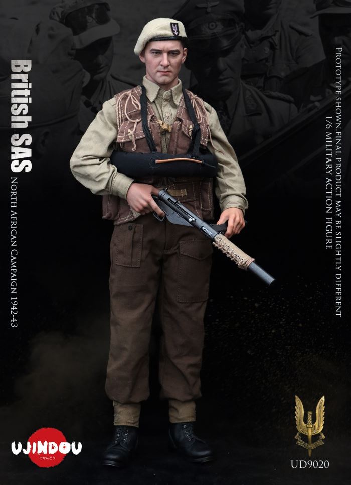 World War II British SAS Royal Special Air Service Regiment North Africa Campaign 1942~1943 1/6
