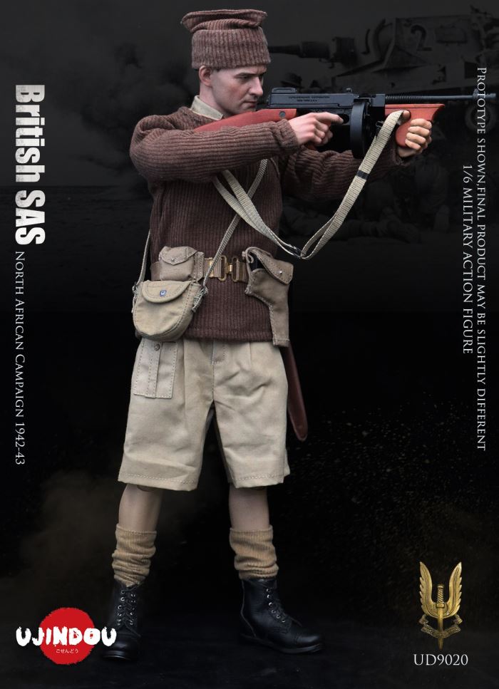 World War II British SAS Royal Special Air Service Regiment North Africa Campaign 1942~1943 1/6