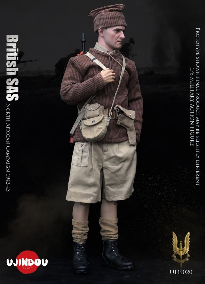 World War II British SAS Royal Special Air Service Regiment North Africa Campaign 1942~1943 1/6