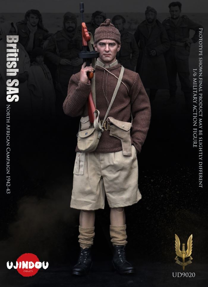 World War II British SAS Royal Special Air Service Regiment North Africa Campaign 1942~1943 1/6