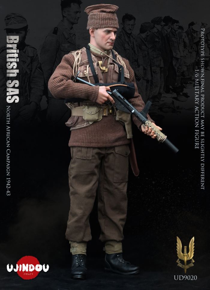 World War II British SAS Royal Special Air Service Regiment North Africa Campaign 1942~1943 1/6