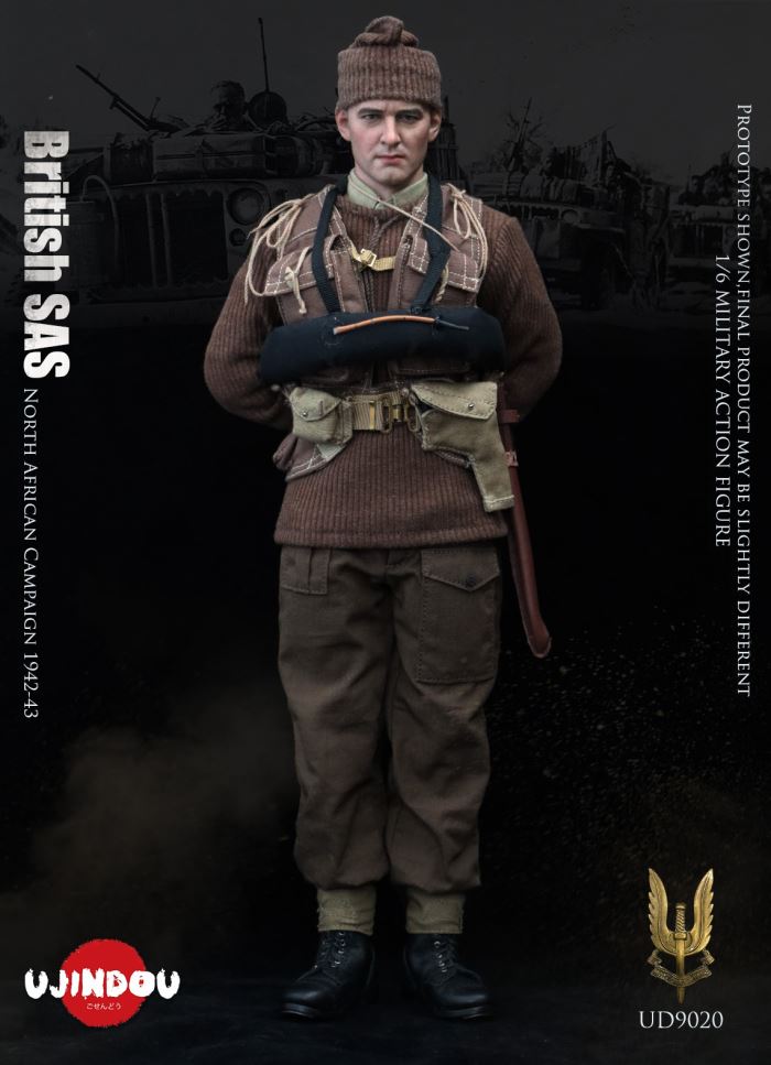 World War II British SAS Royal Special Air Service Regiment North Africa Campaign 1942~1943 1/6