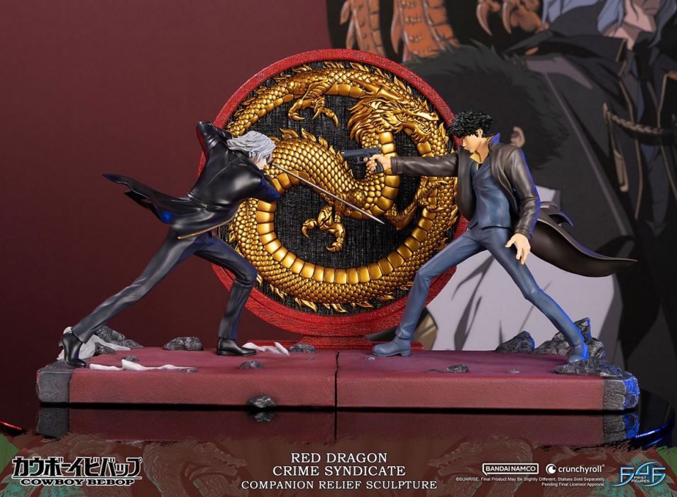 COWBOY BEBOP - Spike / Vishas / Red Dragon background