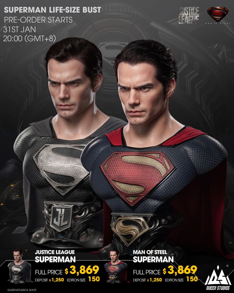 Superman Life-Size Bust 1/1