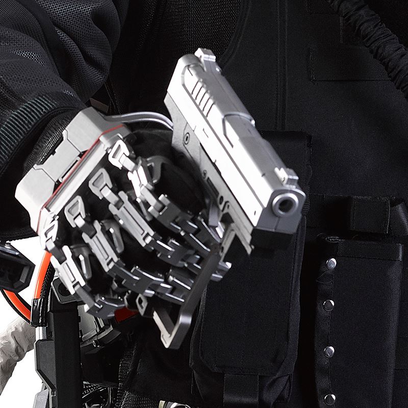 The Wandering Earth Surface Rescue Squad Mechanical Exoskeleton Weapon Set