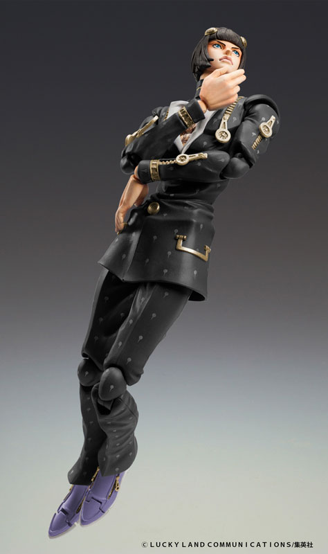Super Action Statue JoJo's Bizarre Adventure Part.5 Bruno Bucciarati Ver. Black