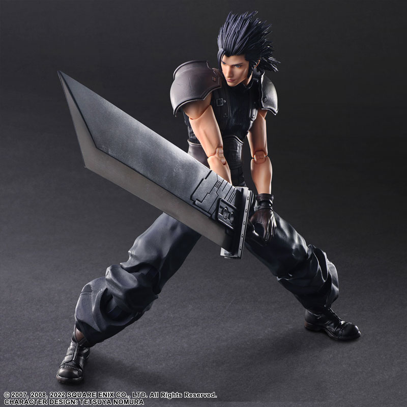 Crisis Core: Final Fantasy VII Reunion PLAY ARTS Kai Zack Soldier Class 1st