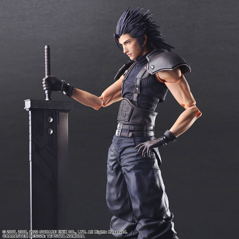 Crisis Core: Final Fantasy VII Reunion PLAY ARTS Kai Zack Soldier Class 1st